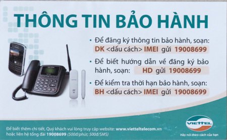 Bảo hành điện thoại Smartphone-V8403: Dễ nộp tiền “oan” Bảo hành điện thoại Smartphone-V8403: Dễ nộp tiền “oan”